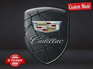 Cadillac Adesivi Logo Stampati Design Pro Top Professionale